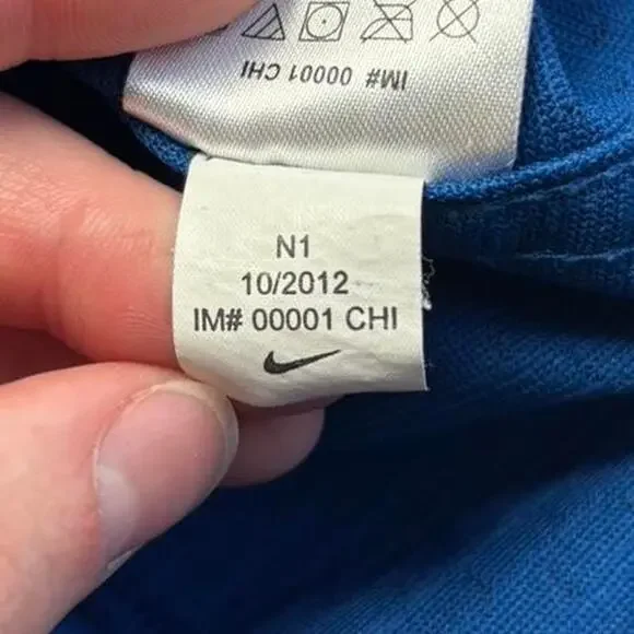 Nike Men’s M 10/12 Football Jersey Indianapolis Colts NFL Blue White - Picture 4 of 8